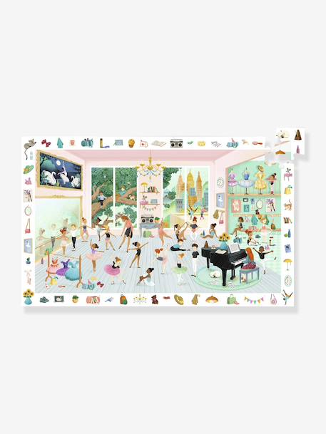 Puzzle L'école de danse 100pcs vert 2 - vertbaudet enfant 
