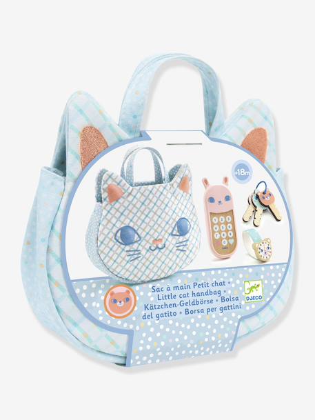 Sac à main Petit chat bleu 1 - vertbaudet enfant 