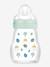Biberon verre 170 ml Feel Good débit 1 beige+BLEU 3 - vertbaudet enfant 
