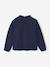 Tee-shirt blouse fille détail broderie anglaise manches longues bleu pâle+écru+marine+mauve+vert foncé 10 - vertbaudet enfant 