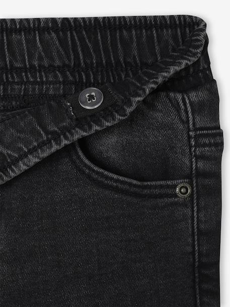Lot 2 jeans garçon slim denim gris+double stone+stone 6 - vertbaudet enfant 