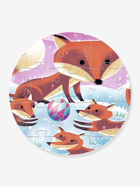 Puzzle Ginger petit renard 24 pcs orange 4 - vertbaudet enfant 