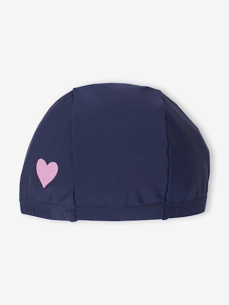 Ensemble de bain maillot 1 pièce + bonnet fille indigo 2 - vertbaudet enfant 