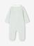 Pyjama bébé garçon en velours rayé personnalisable écru 3 - vertbaudet enfant 