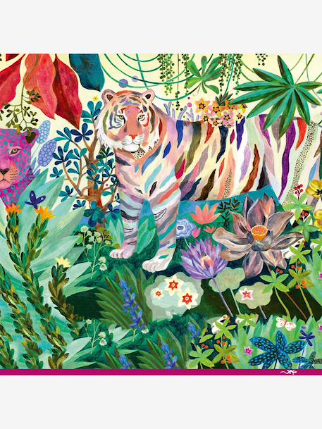Puzzle gallery 1000pcs - rainbow tiger multicolore 6 - vertbaudet enfant 