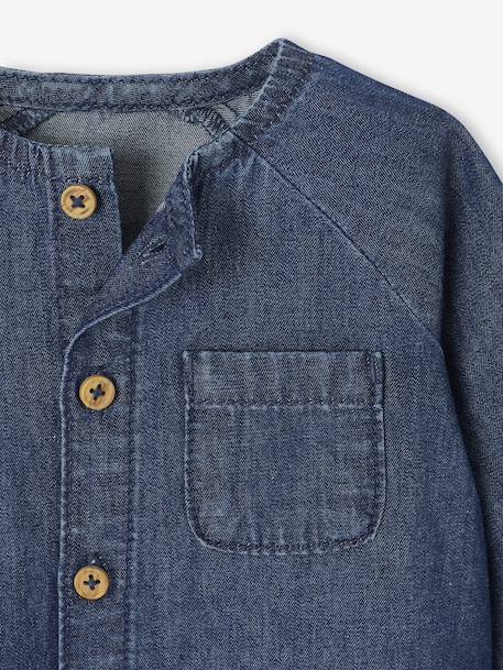 Chemise naissance en denim stone 3 - vertbaudet enfant 