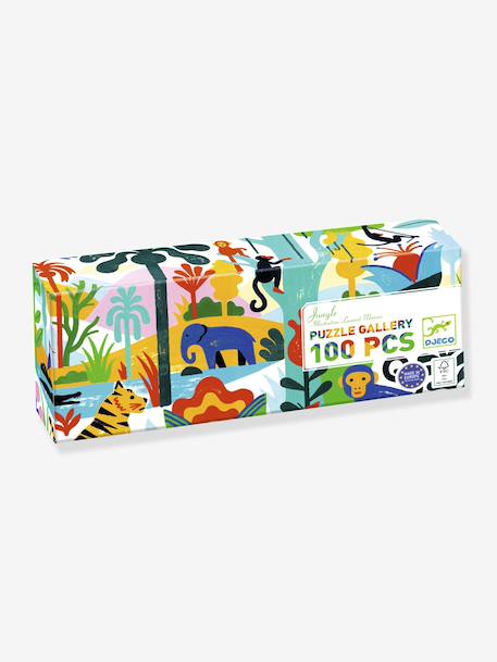 Puzzle gallery100pcs - jungle multicolore 1 - vertbaudet enfant 