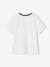 Tee-shirt foot manches courtes garçon blanc 3 - vertbaudet enfant 