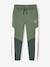 Pantalon de Jogging Color Block Garçon vert sapin 3 - vertbaudet enfant 
