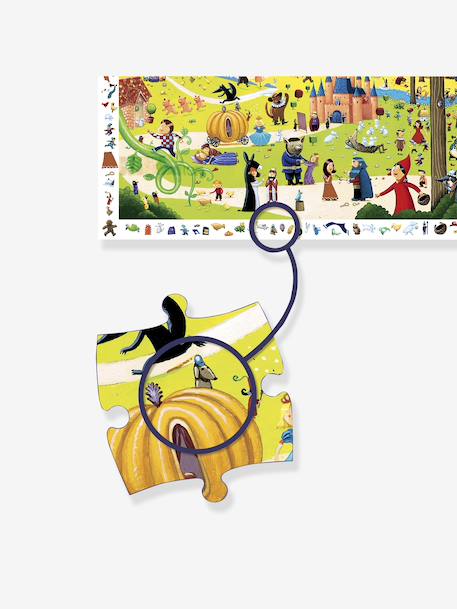 Puzzle d'observation 54 pièces Les contes VERT 4 - vertbaudet enfant 