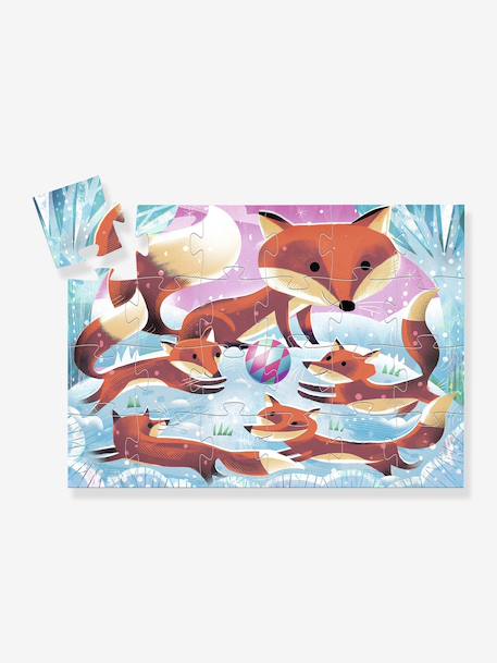 Puzzle Ginger petit renard 24 pcs orange 2 - vertbaudet enfant 