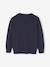 Pull Basics col rond manches longues garçon marine+rayé bleu 3 - vertbaudet enfant 