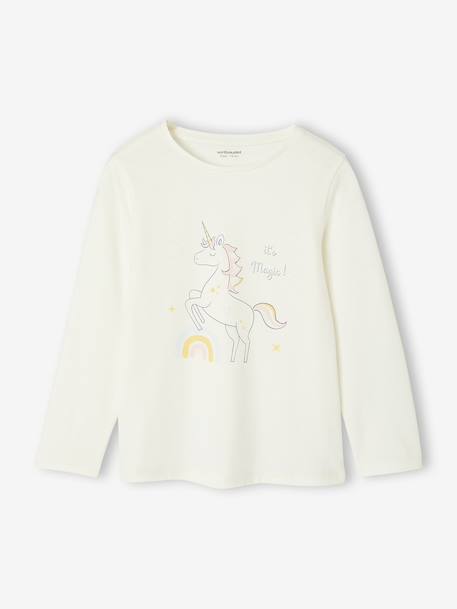 Lot de 3 pyjamas fille licornes écru 6 - vertbaudet enfant 