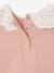 Lot 2 tee-shirts bébé col en broderie anglaise rose poudré 5 - vertbaudet enfant 