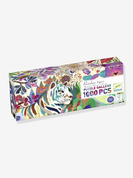 Puzzle gallery 1000pcs - rainbow tiger multicolore 1 - vertbaudet enfant 