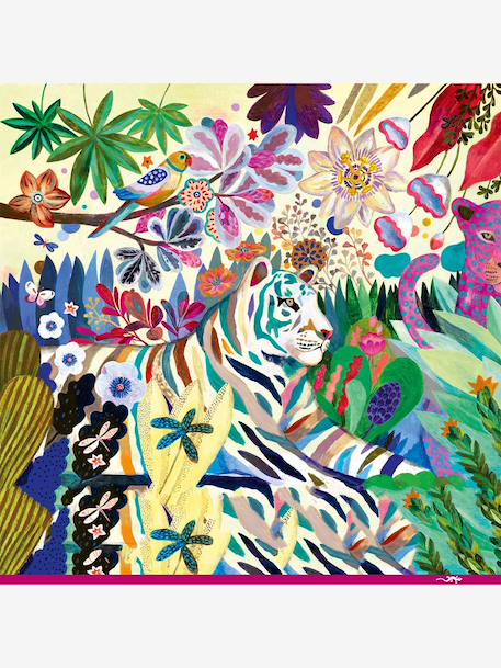 Puzzle gallery 1000pcs - rainbow tiger multicolore 8 - vertbaudet enfant 