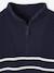 Pull garçon camionneur rayé manches longues marine 3 - vertbaudet enfant 