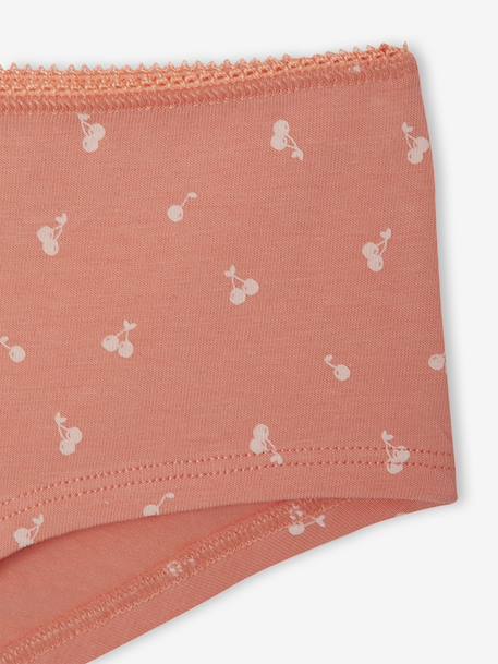 Lot de 7 Shorties Fille rose 11 - vertbaudet enfant 