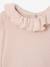 Lot de 2 pyjamas bébé fille avec col volanté beige chiné 7 - vertbaudet enfant 