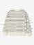 Sweat chien imprimé garçon rayé blanc+tomette 2 - vertbaudet enfant 