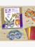 Kit créatif Animaux de la jungle 5 masques multicolore 1 - vertbaudet enfant 