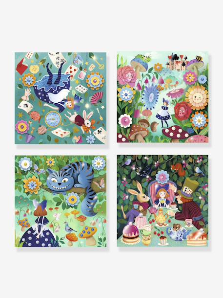 Contes à décorer - Alice au pays des merveilles violet 2 - vertbaudet enfant 