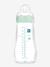 Biberon verre 260 ml Feel Good débit 2 beige+bleu+rose 10 - vertbaudet enfant 