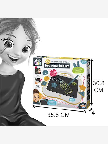 Ma Première Ardoise blanc 4 - vertbaudet enfant 