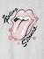 Tee-shirt fille The Rolling Stones gris chiné 3 - vertbaudet enfant 