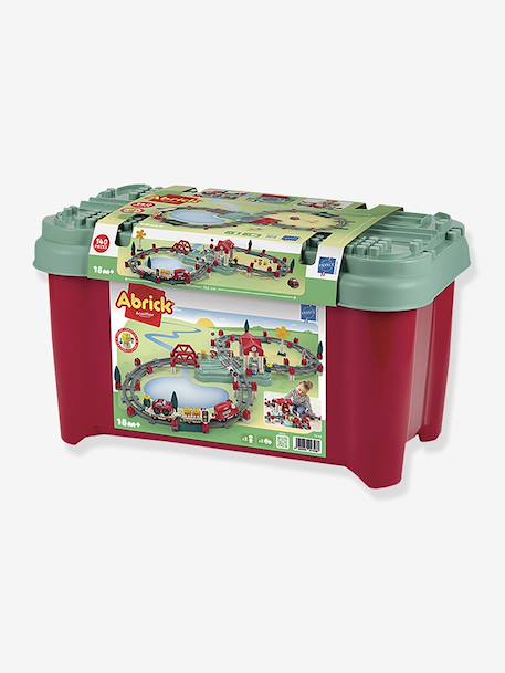 Abrick Baril circuit train - multicolore 2 - vertbaudet enfant 