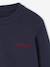 Pull Basics col rond manches longues garçon marine+rayé bleu 4 - vertbaudet enfant 