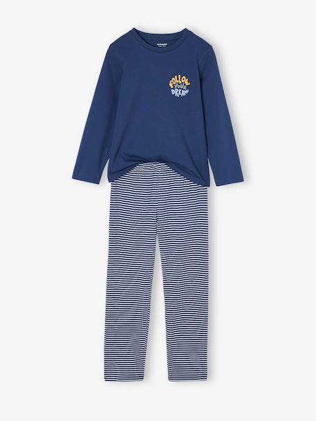 Lot de 3 pyjamas garçon vélo bleu océan 5 - vertbaudet enfant 
