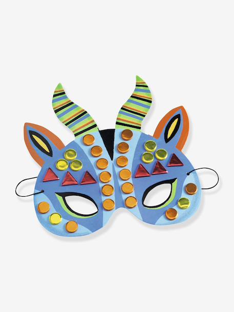 Kit créatif Animaux de la jungle 5 masques multicolore 5 - vertbaudet enfant 