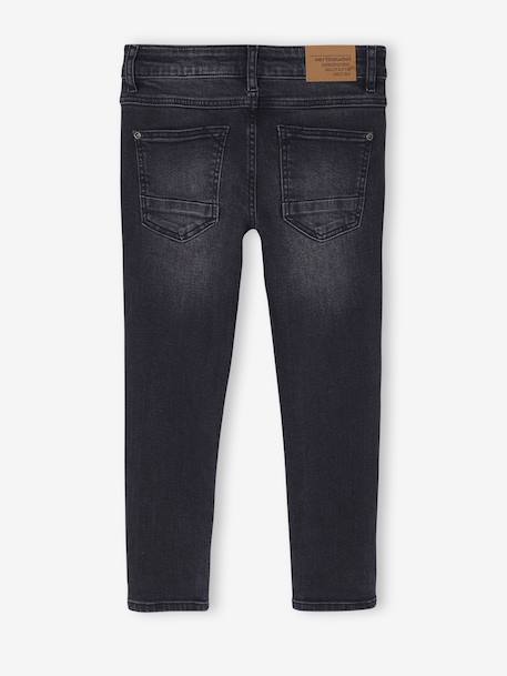 Jean garçon slim morphologique MEDIUM denim black+DENIM BRUT+denim gris+DENIM GRIS FONCE+double stone+STONE 3 - vertbaudet enfant 