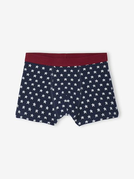 Lot 5 Boxers drapeau Garçon marine 6 - vertbaudet enfant 