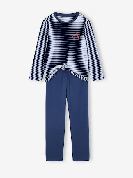 Lot de 3 pyjamas garçon vélo bleu océan 6 - vertbaudet enfant 