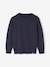 Pull Basics col rond manches longues garçon marine+rayé bleu 2 - vertbaudet enfant 