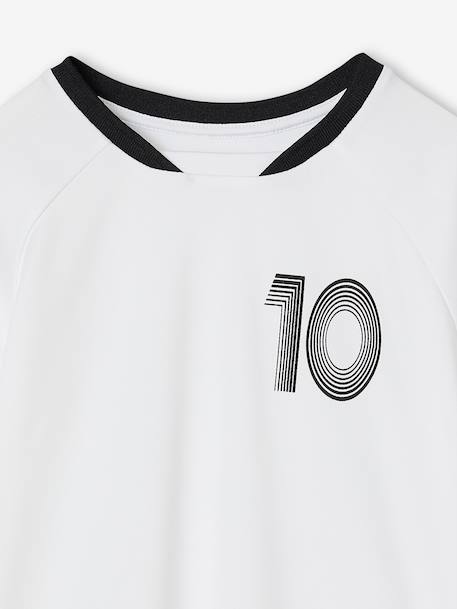 Tee-shirt foot manches courtes garçon blanc 4 - vertbaudet enfant 