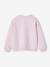 Sweat Reine des neiges Elsa glitter lilas poudré 2 - vertbaudet enfant 