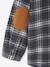 Chemise flanelle garçon manches longues carreaux gris 4 - vertbaudet enfant 