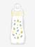 Biberon verre 260 ml Feel Good débit 2 beige+bleu+rose 3 - vertbaudet enfant 