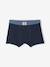 Lot 5 boxers unis garçon bleu 6 - vertbaudet enfant 