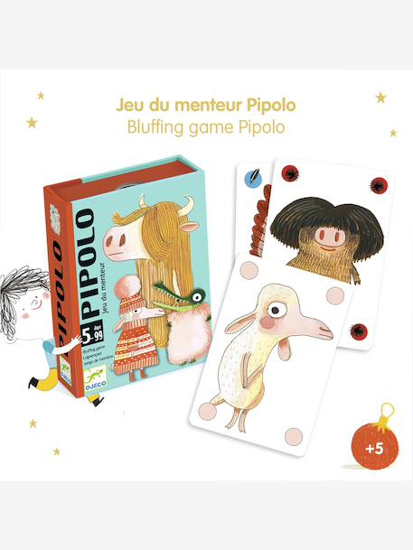 Jeu de carte Pipolo bleu 2 - vertbaudet enfant 