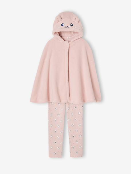 Pyjama déguisement fille Chat rose pâle 3 - vertbaudet enfant 