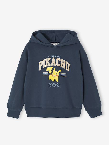 Ensemble sport garçon sweat + pantalon Pokemon en molleton bleu nuit 2 - vertbaudet enfant 