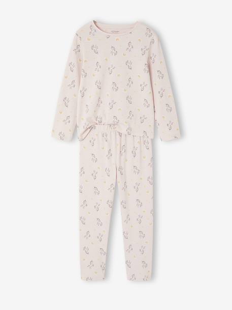 Lot de 3 pyjamas fille licornes écru 4 - vertbaudet enfant 