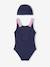Ensemble de bain maillot 1 pièce + bonnet fille indigo 3 - vertbaudet enfant 