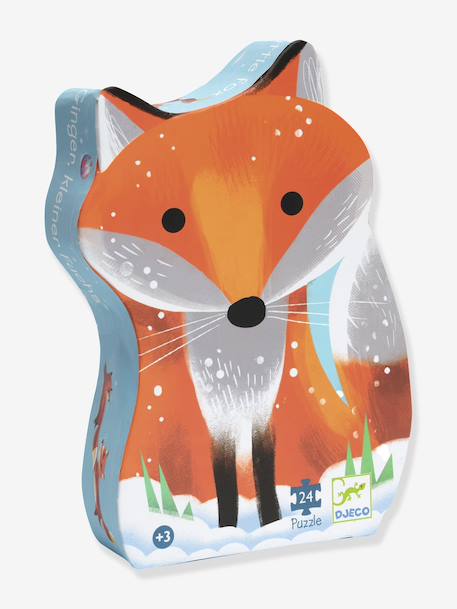 Puzzle Ginger petit renard 24 pcs orange 1 - vertbaudet enfant 