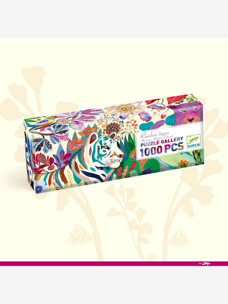 Puzzle gallery 1000pcs - rainbow tiger multicolore 5 - vertbaudet enfant 
