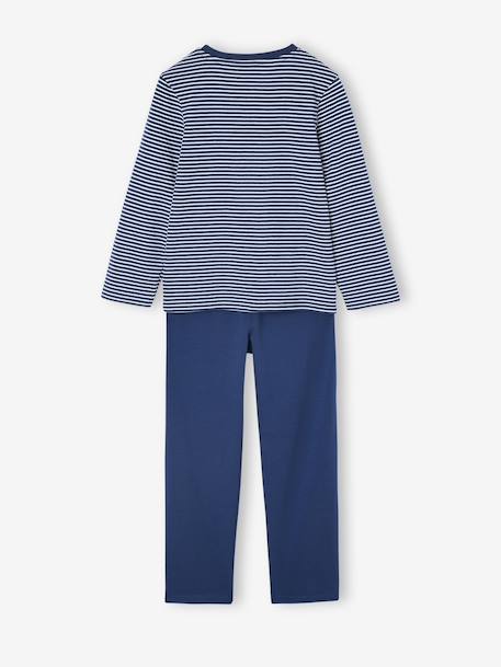 Lot de 3 pyjamas garçon vélo bleu océan 12 - vertbaudet enfant 